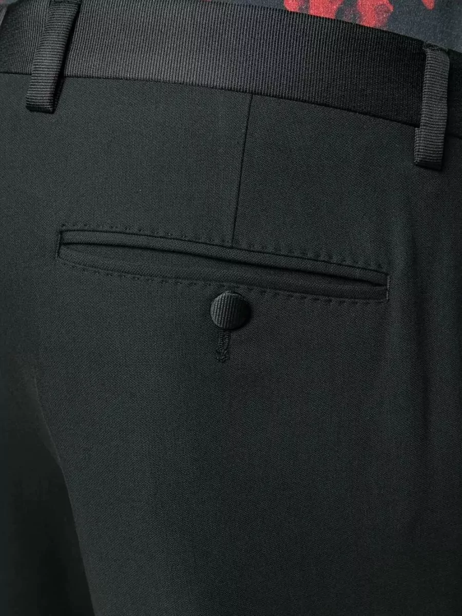 Dolce&Gabbana Tailored Slim Fit Trousers Blended Fabric