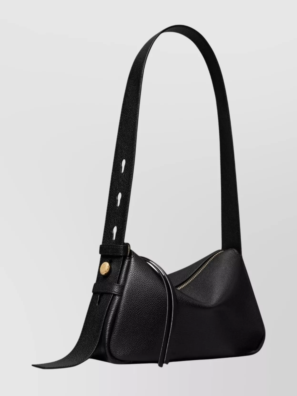 Tory Burch Small Shoulder Bag Featuring Curved Design