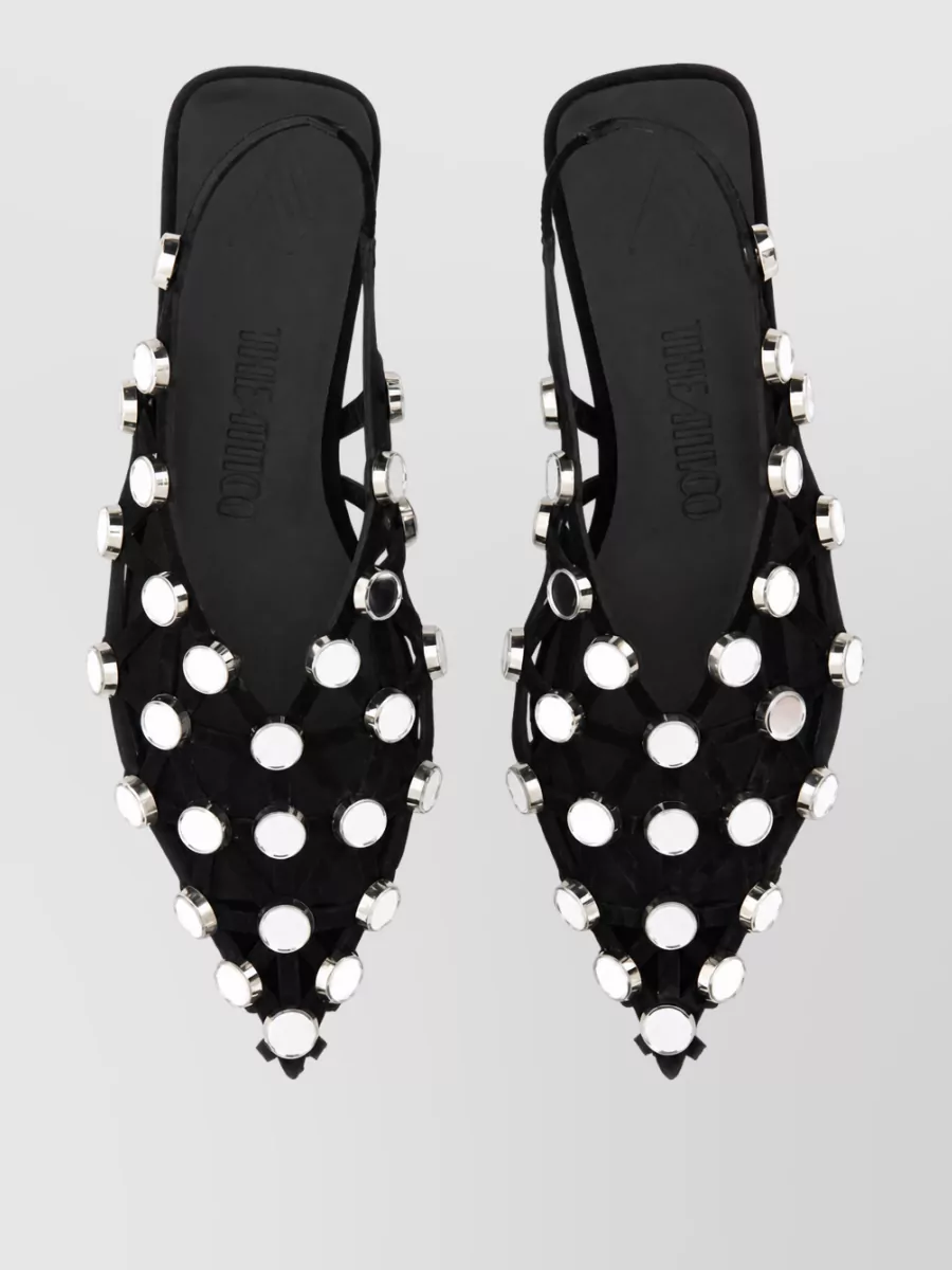 The Attico Leather Mules