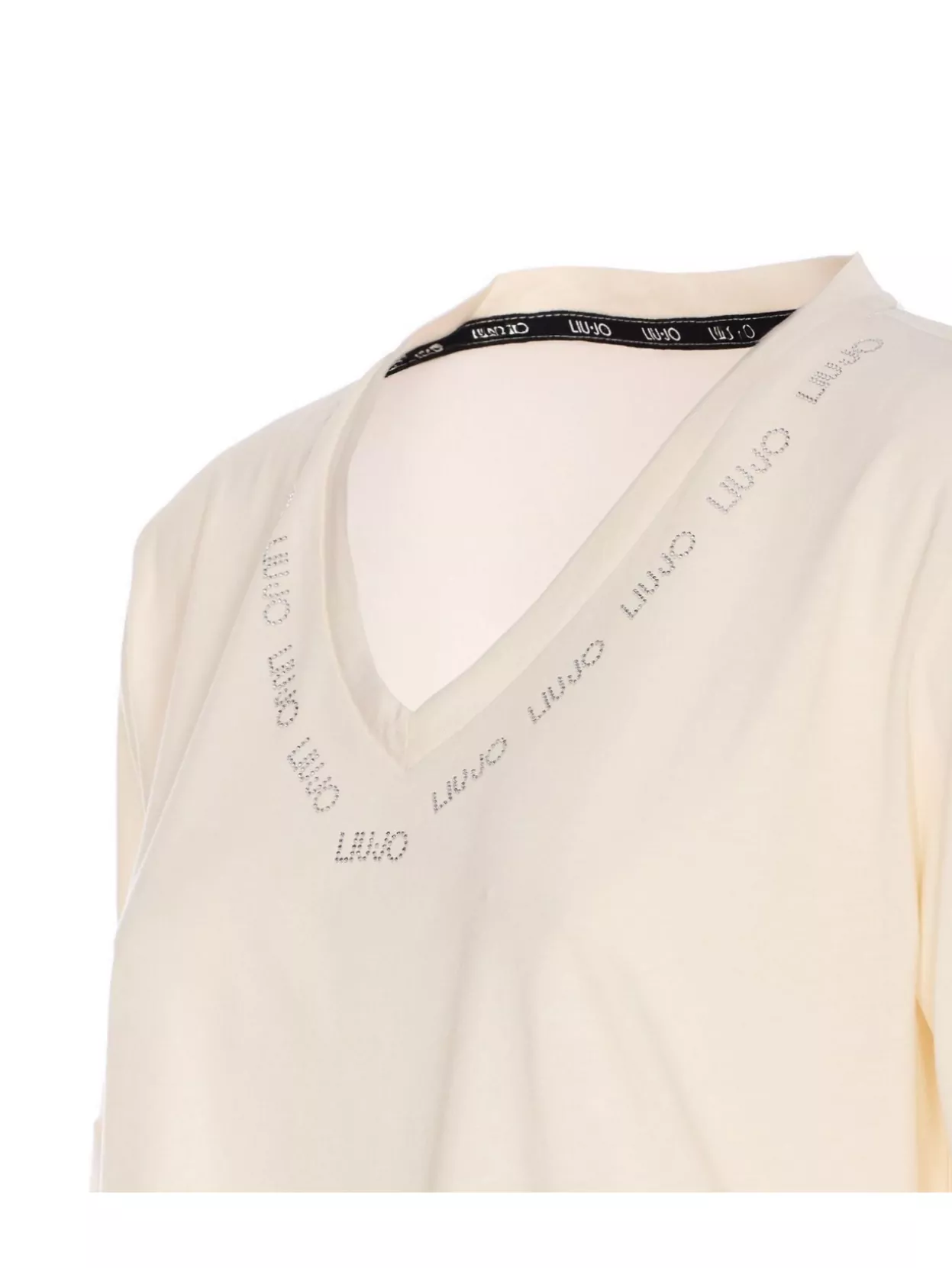 Liu •jo V-neck Short Sleeves T-shirt