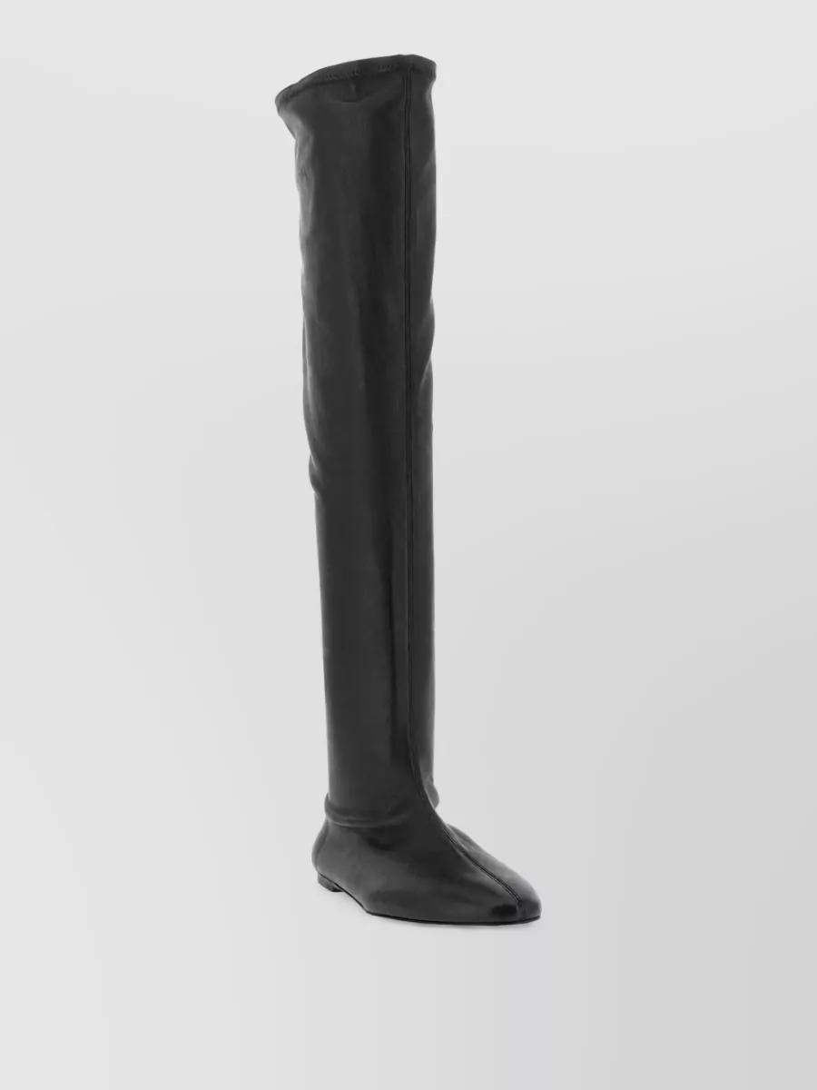 Totême leather knee-high boots