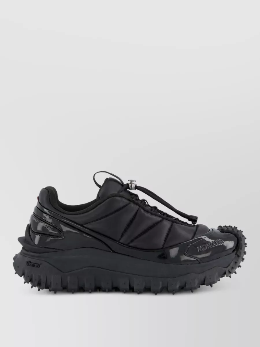 Moncler Leather Low-Top Sneakers