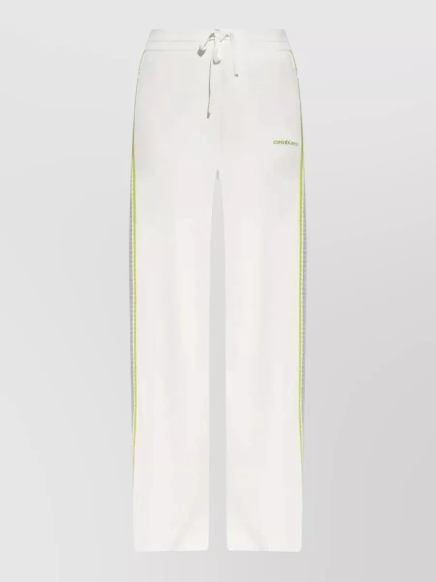 Casablanca side stripe drawstring trousers