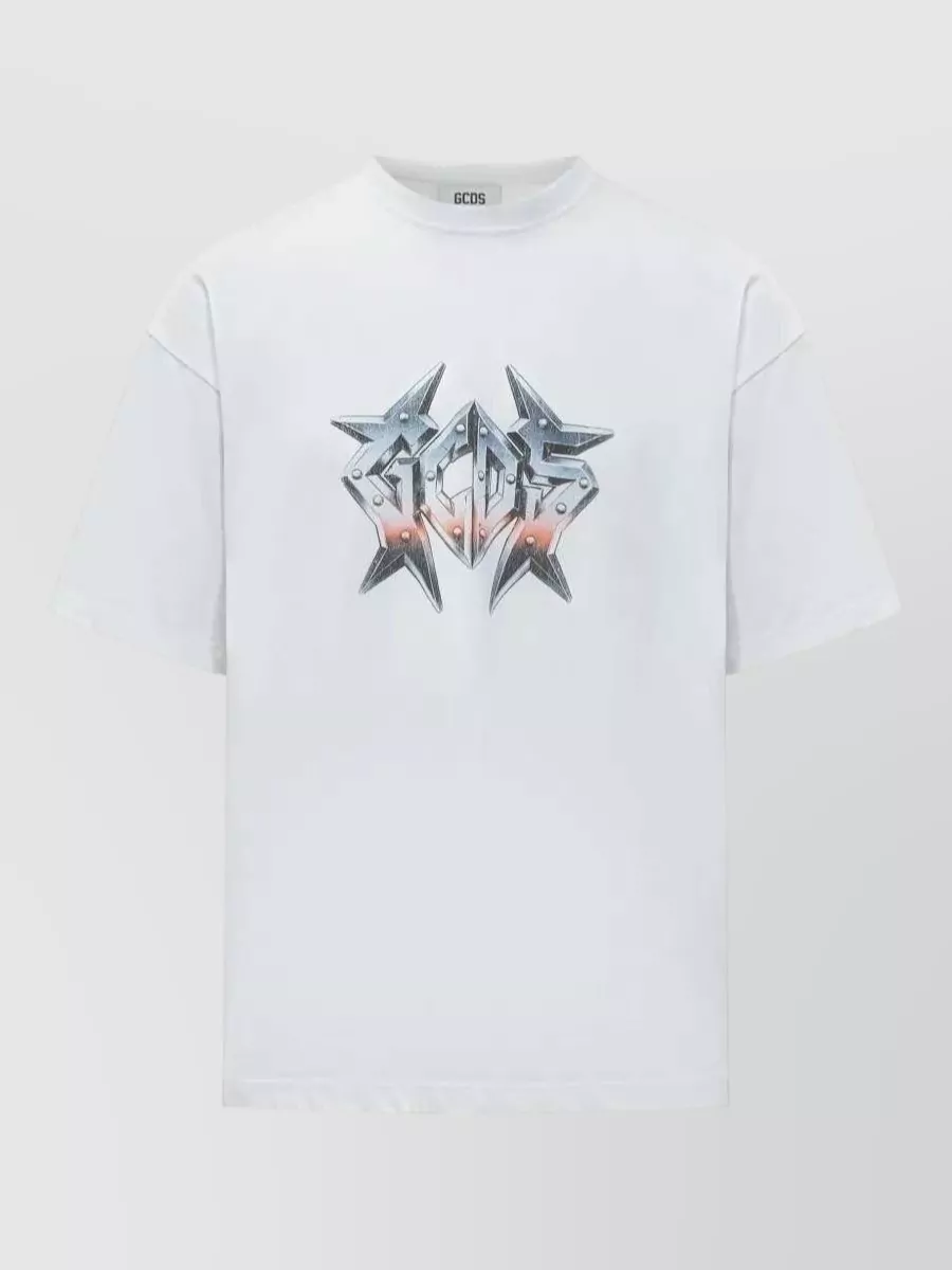 Gcds Cotton Graphic Print Short-Sleeve T-Shirt