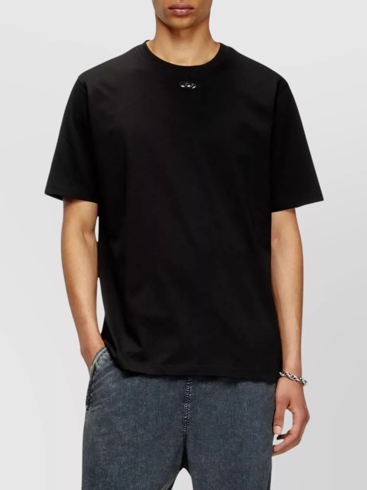Diesel Cotton Regular-Fit Short-Sleeve T-Shirt