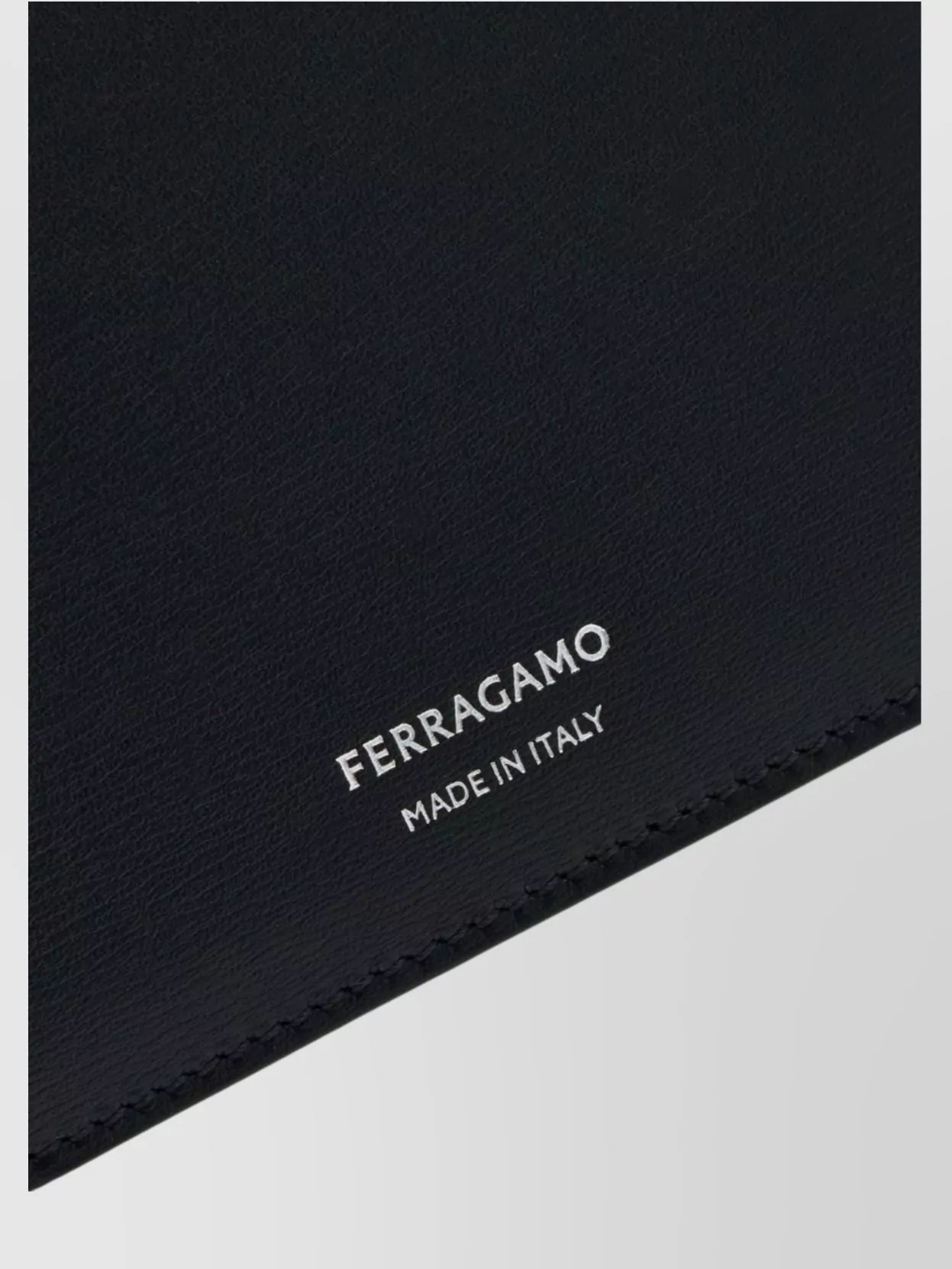 Ferragamo Bi-Fold Wallet Featuring Brand Logo