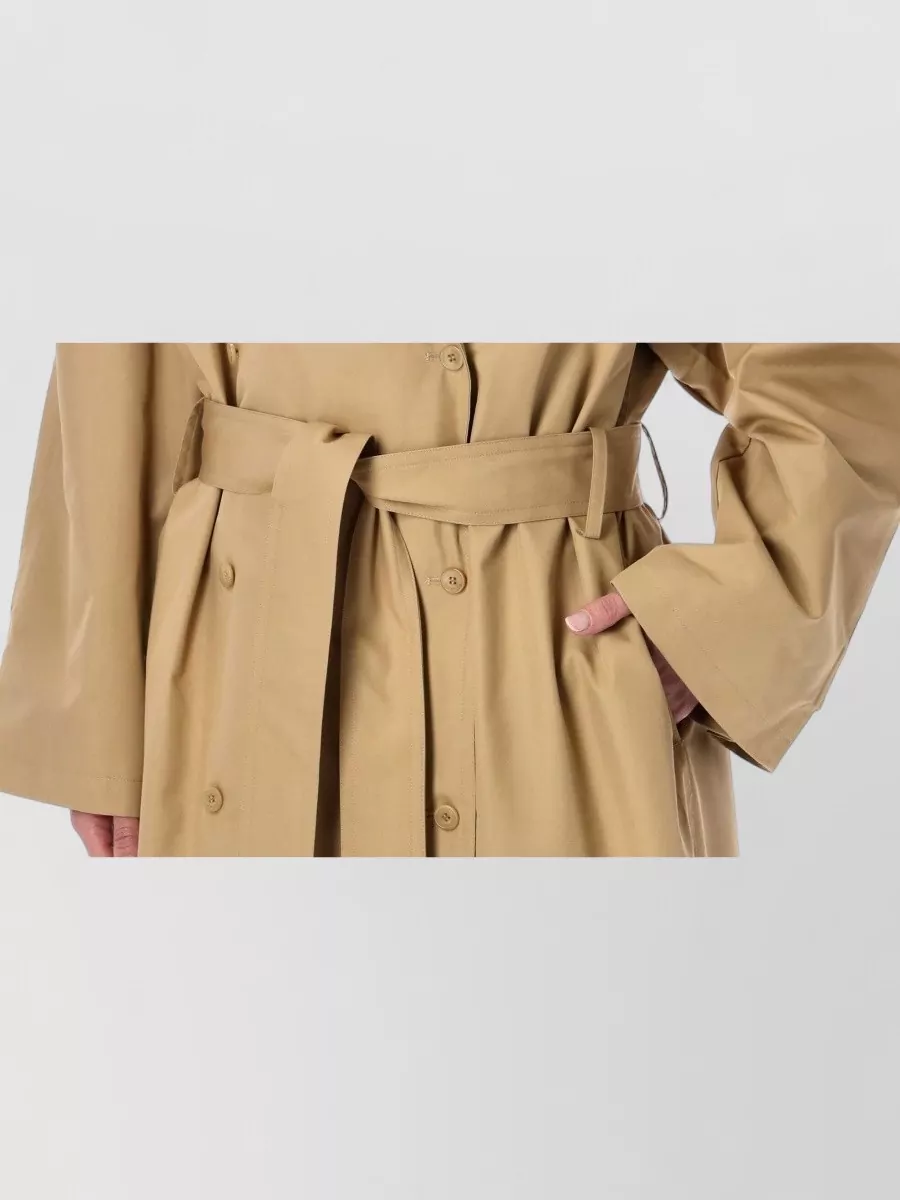 The Frankie Shop Cotton Oversized Trench Coat