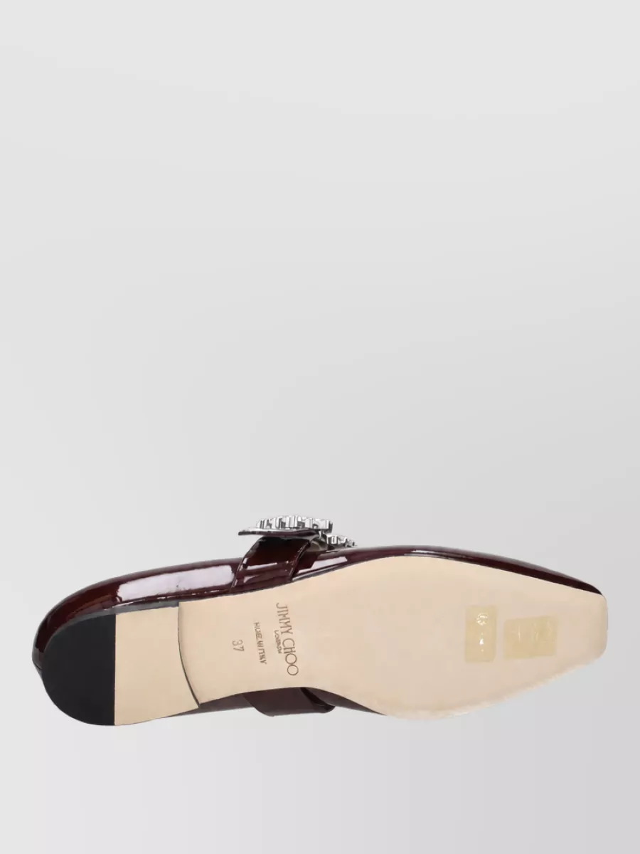 Jimmy Choo Patent Leather Ballerina Flats