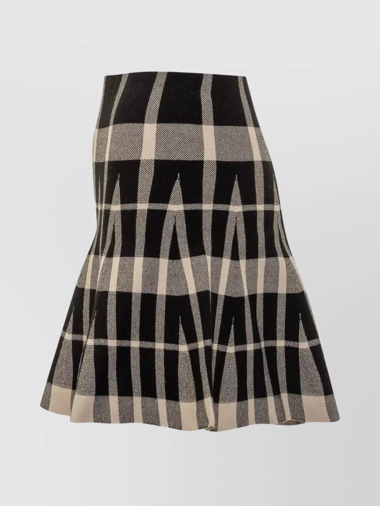 Msgm Pleated Mini Jupe À Carreaux