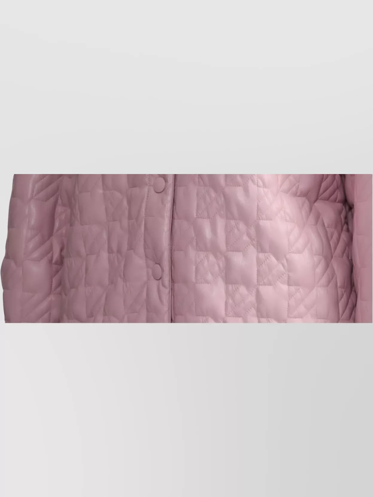 Msgm Quilted Collared Neck Long Sleeves Jacket