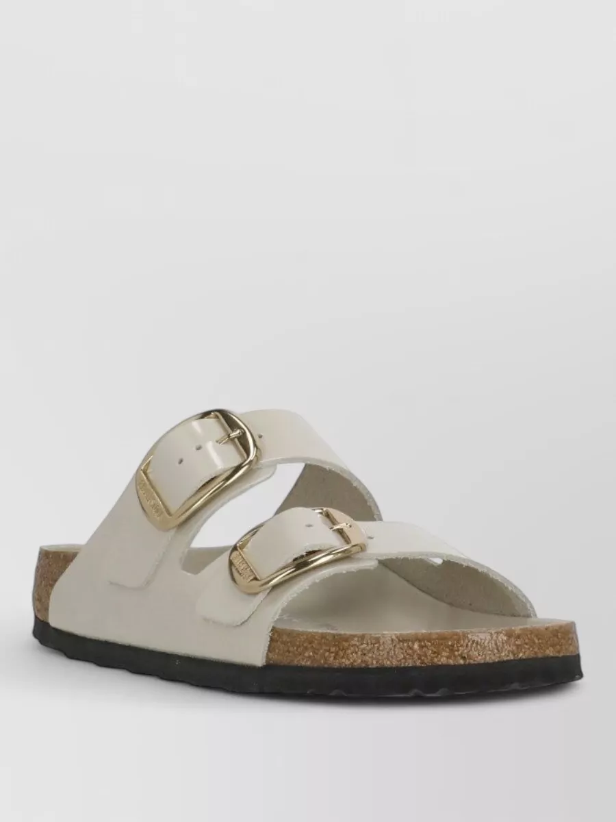 Birkenstock leather flat sandals