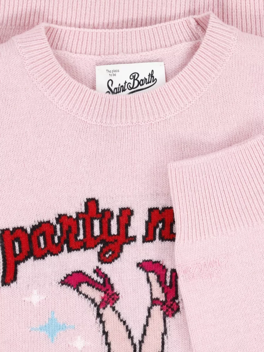 Mc2 Saint Barth Cashmere Crewneck Sweatshirt