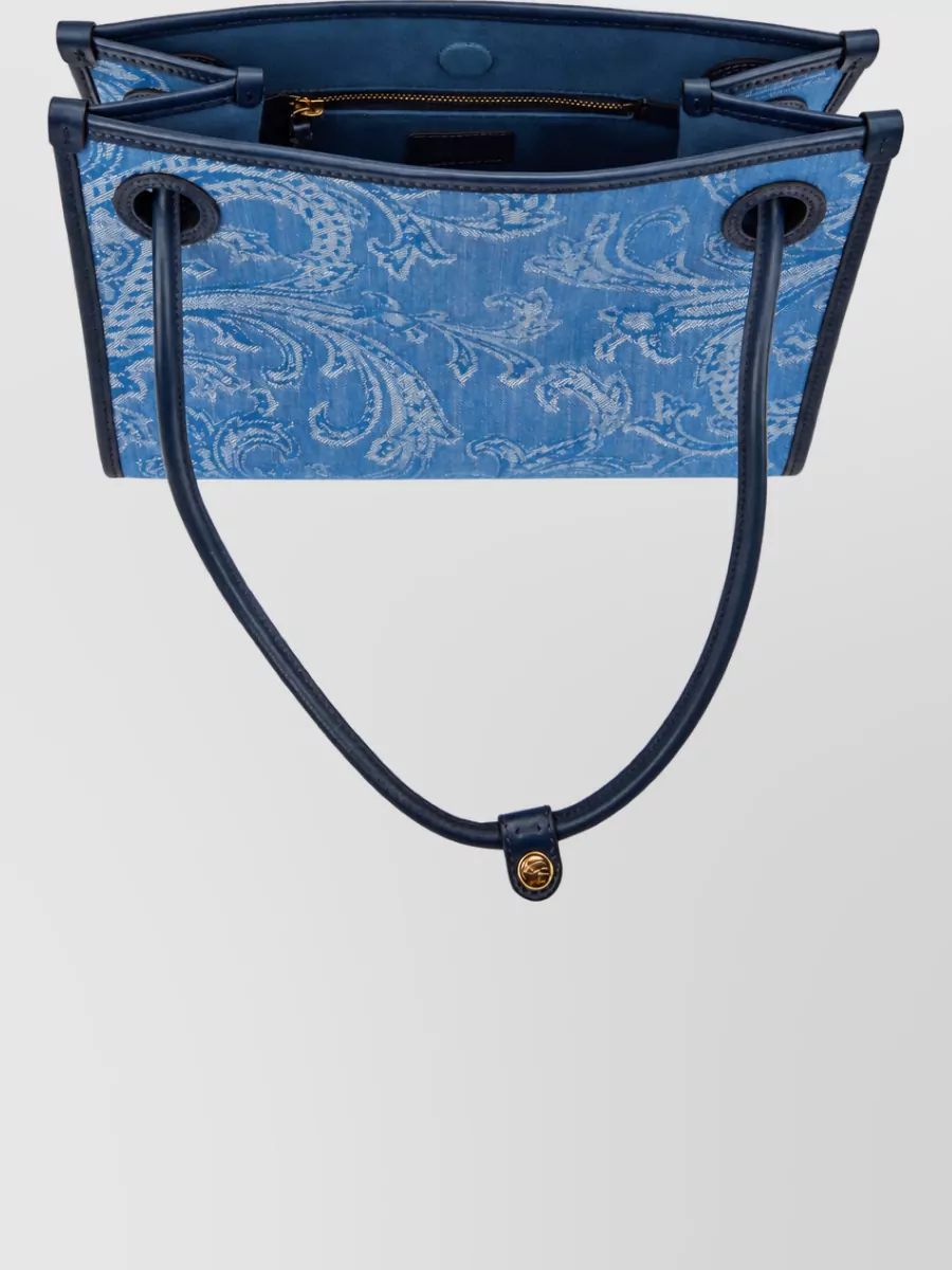 Etro Small Denim Tote Bag