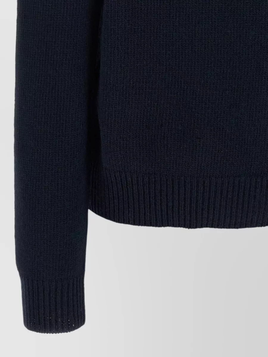 Prada Cashmere Blend Crystal Embellished Collar Cardigan