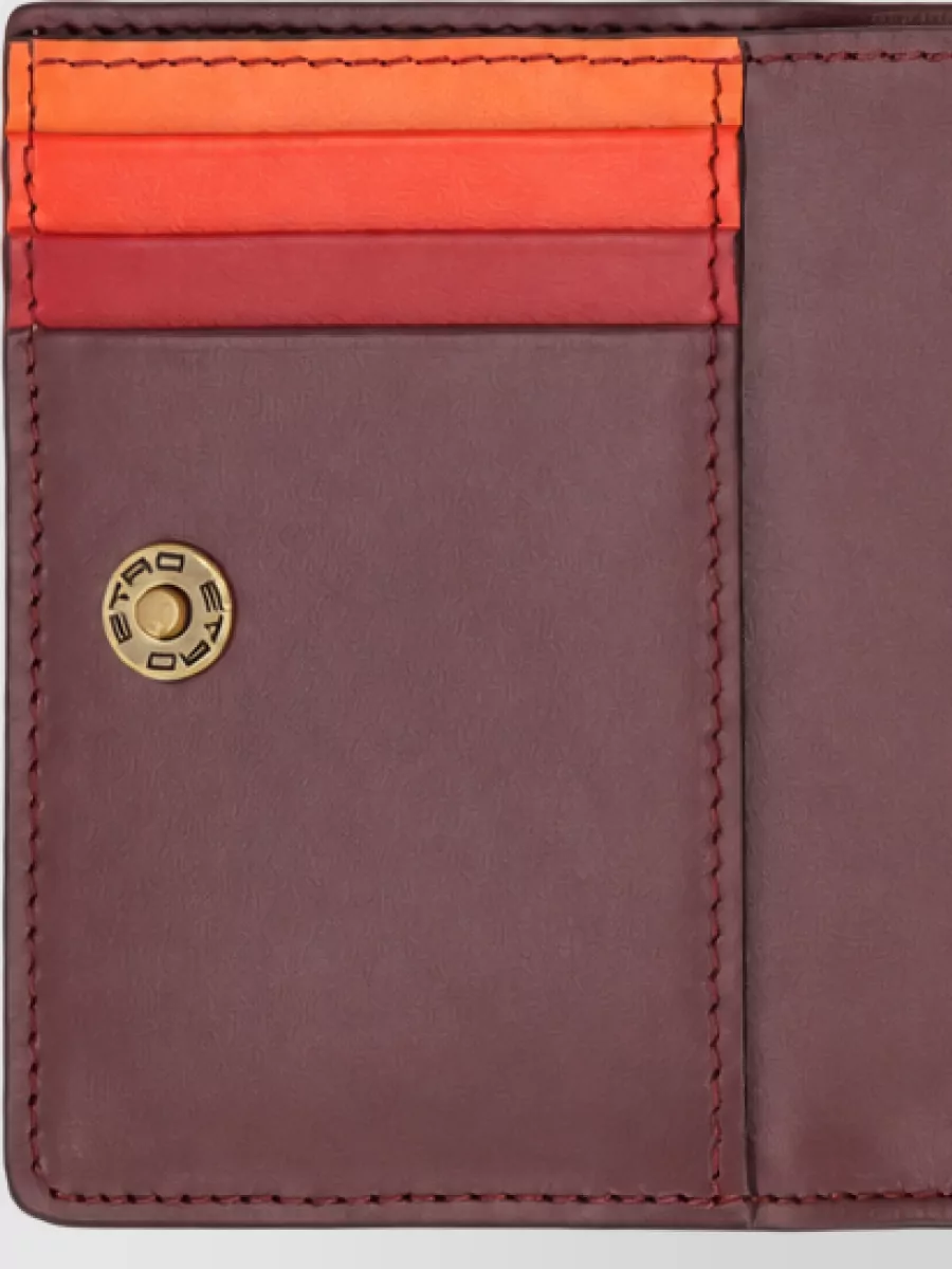 Etro Arnica Leather Wallet