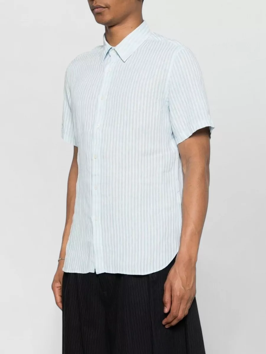 120% Lino Striped Linen Shirt