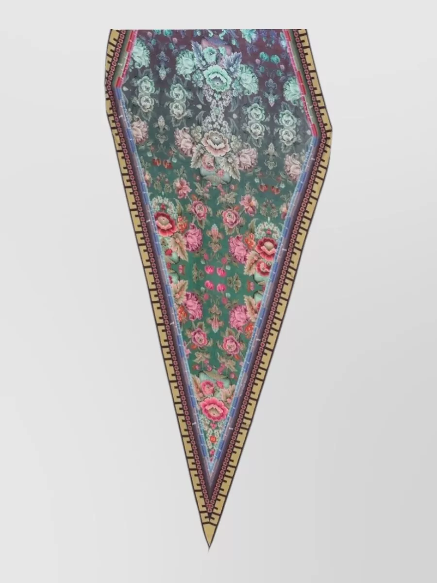 Pierre Louise Mascia Printed Silk Scarf