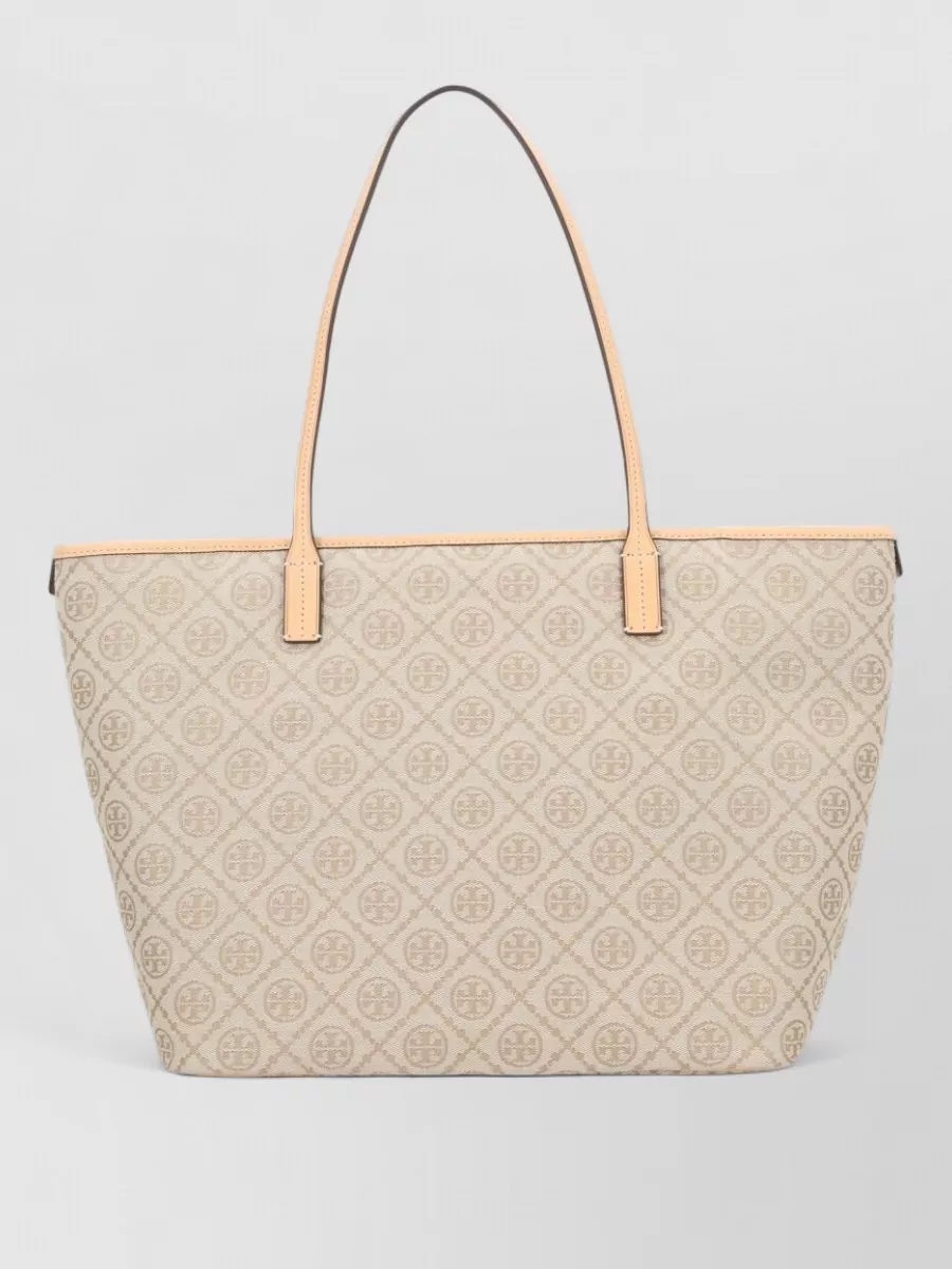 Tory Burch t monogram tote bag