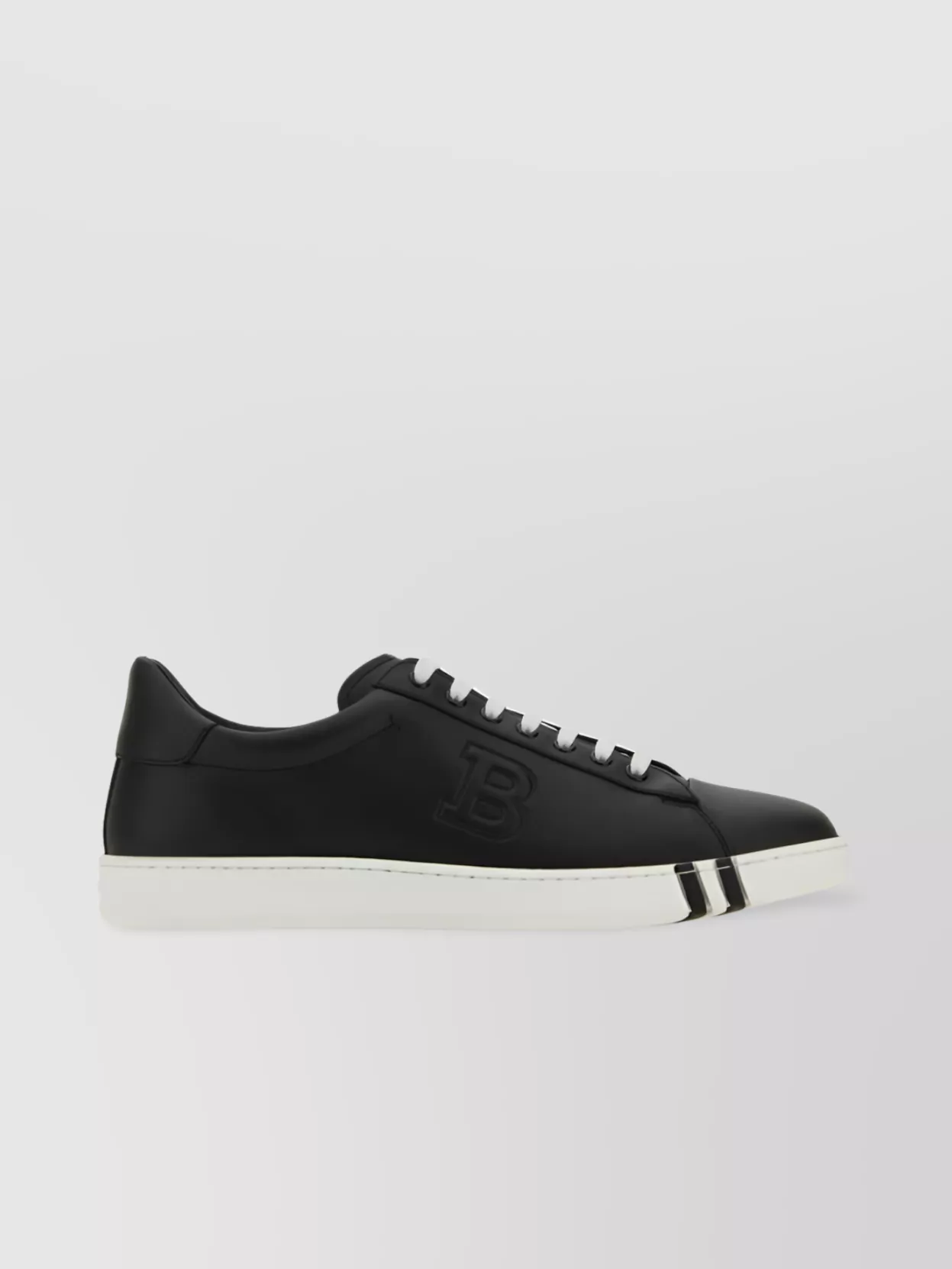 Shop Bally Modern Sneakers With Stylish Design In Black