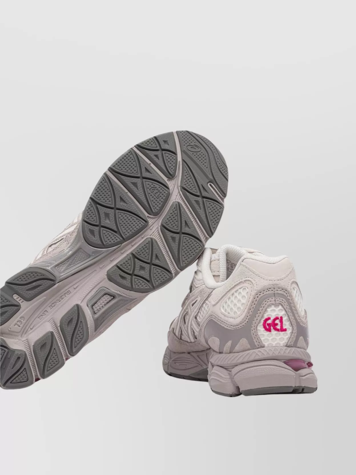 Asics Mesh Upper Rubber Sole Sneakers Slip-On