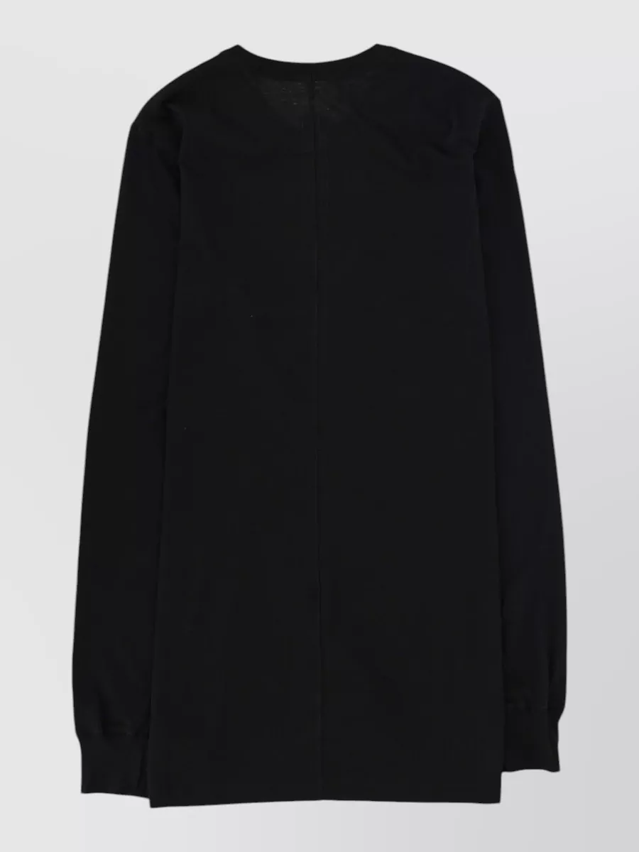 Rick Owens Level Long Sleeve Crew Neck T-Shirt