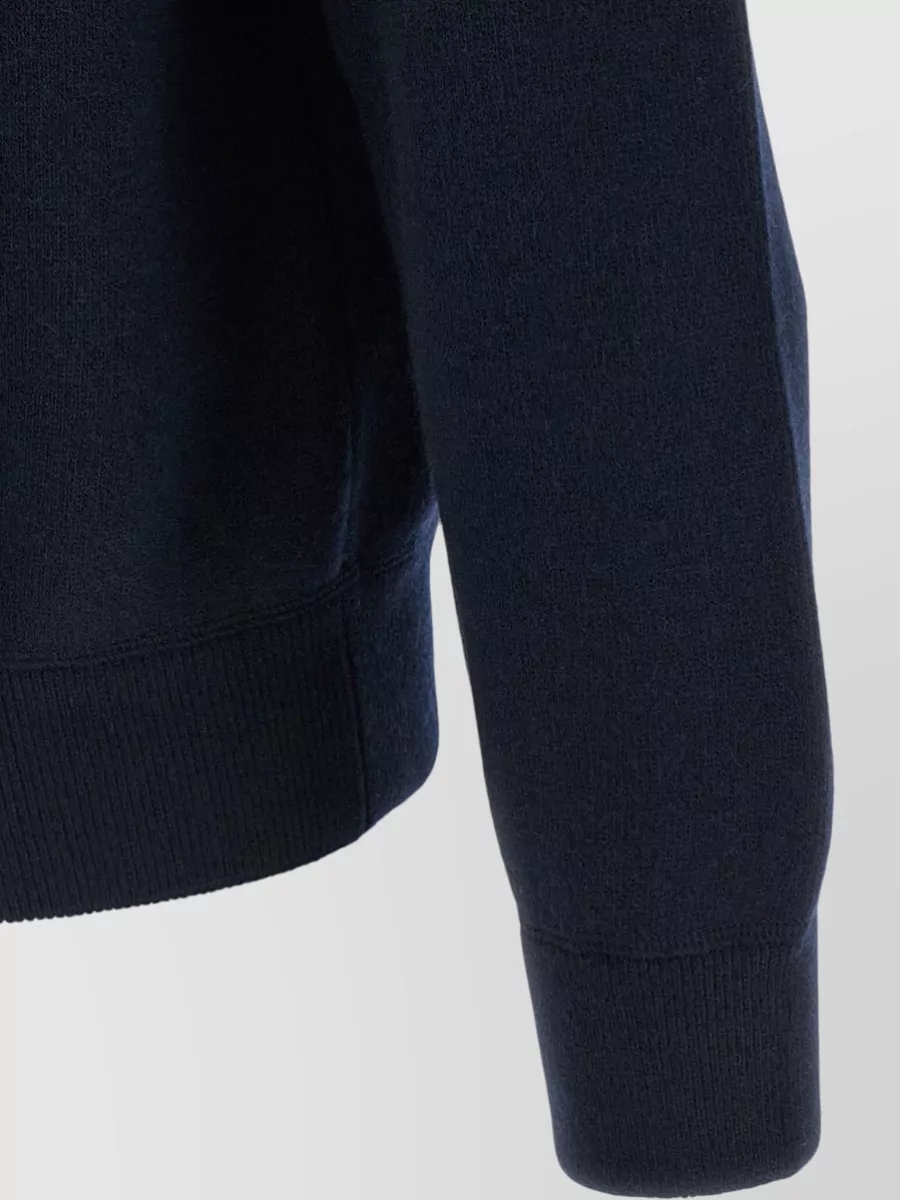 Prada Cashmere Wool Half-Zip Oversized Jumper
