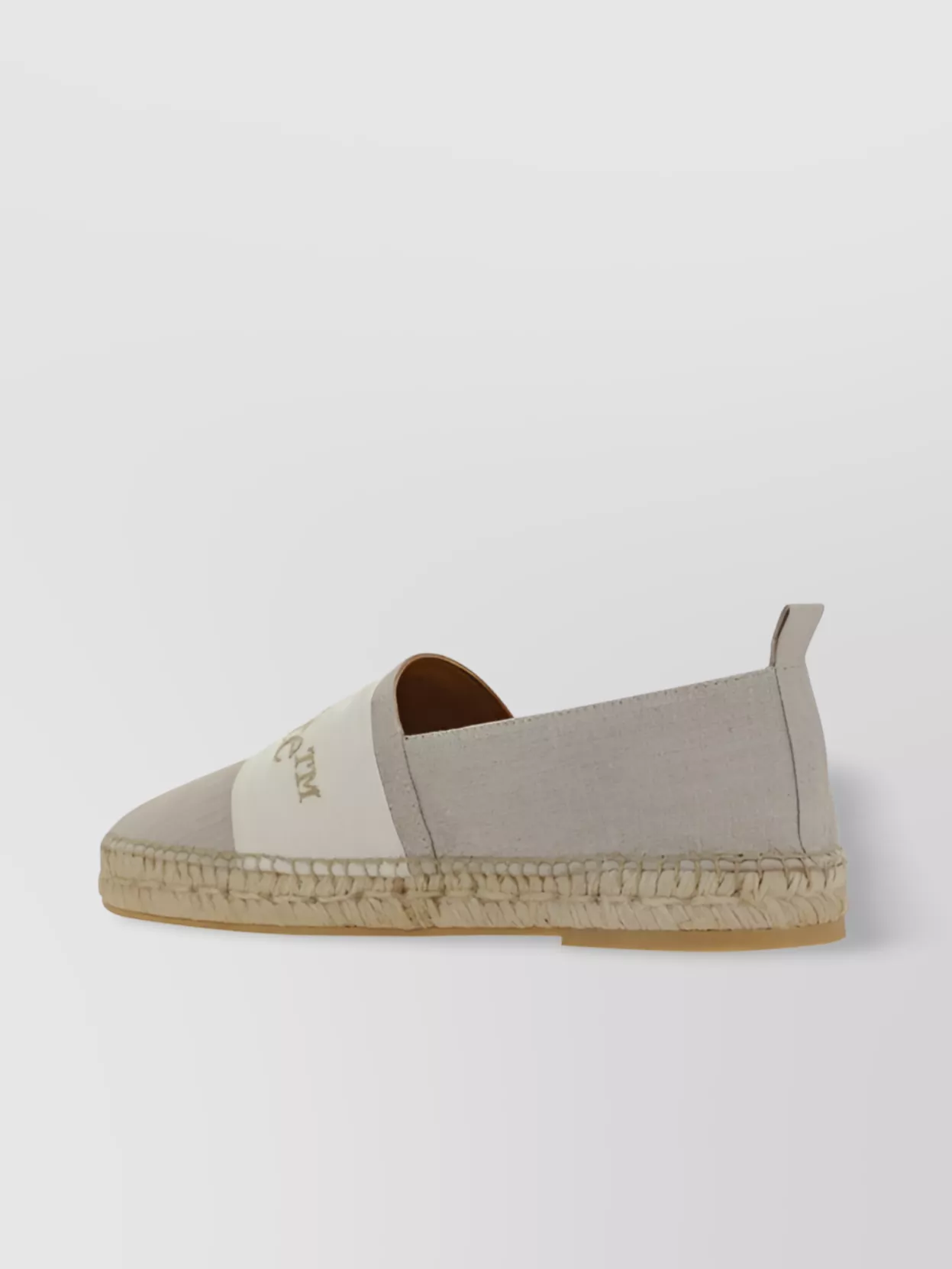 Shop Off-white Rope Sole Almond Toe Espadrilles