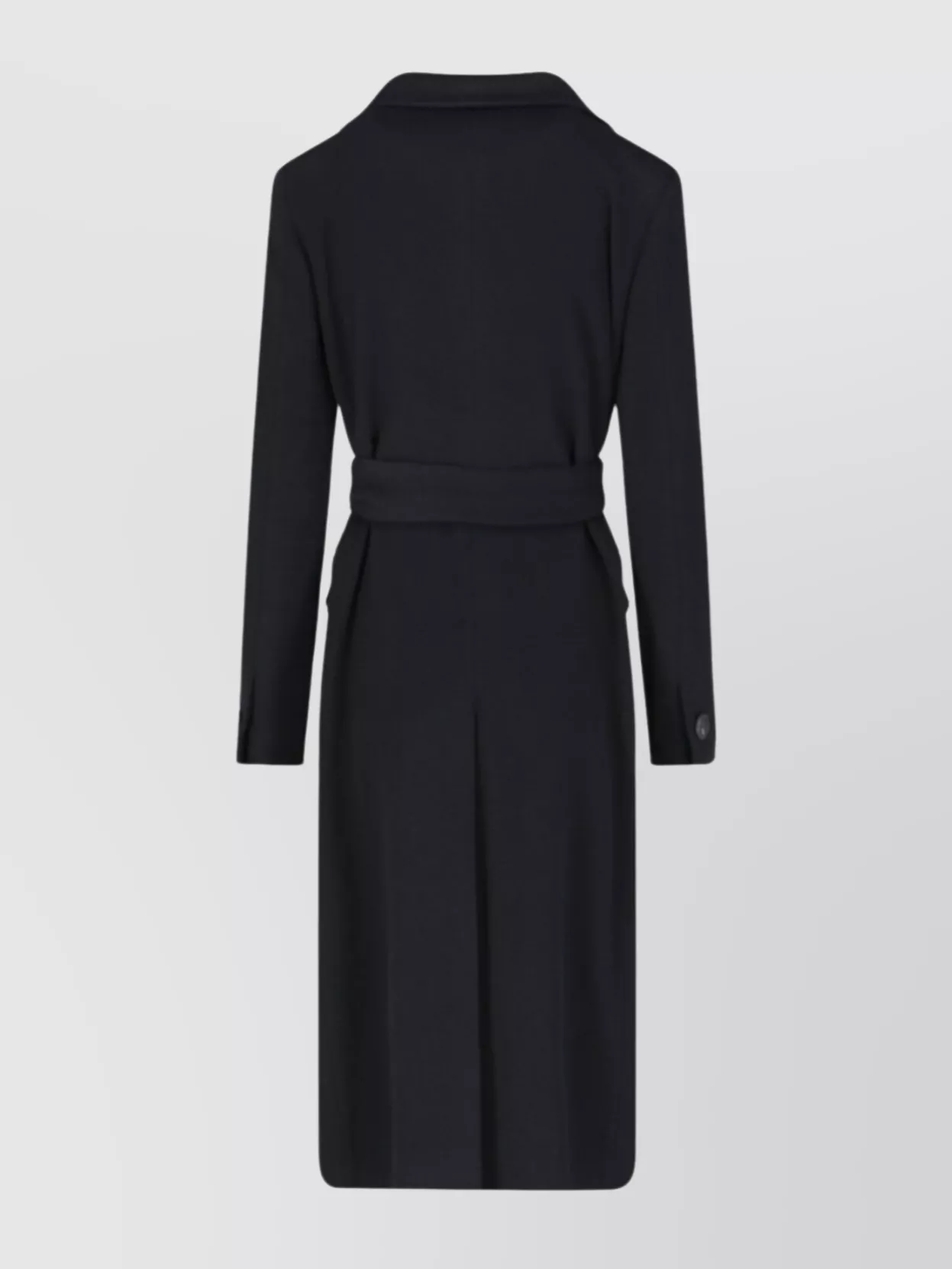 Tagliatore Lapel Long Button Flap Jacket