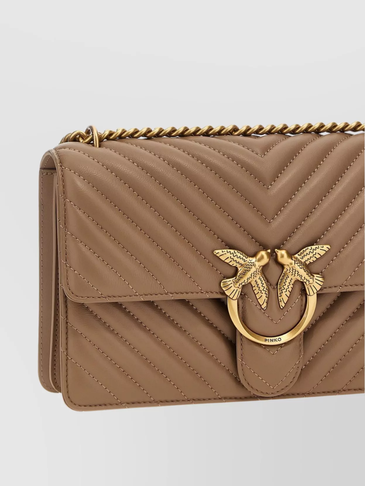 Pinko Love One Crossbody Chain Strap