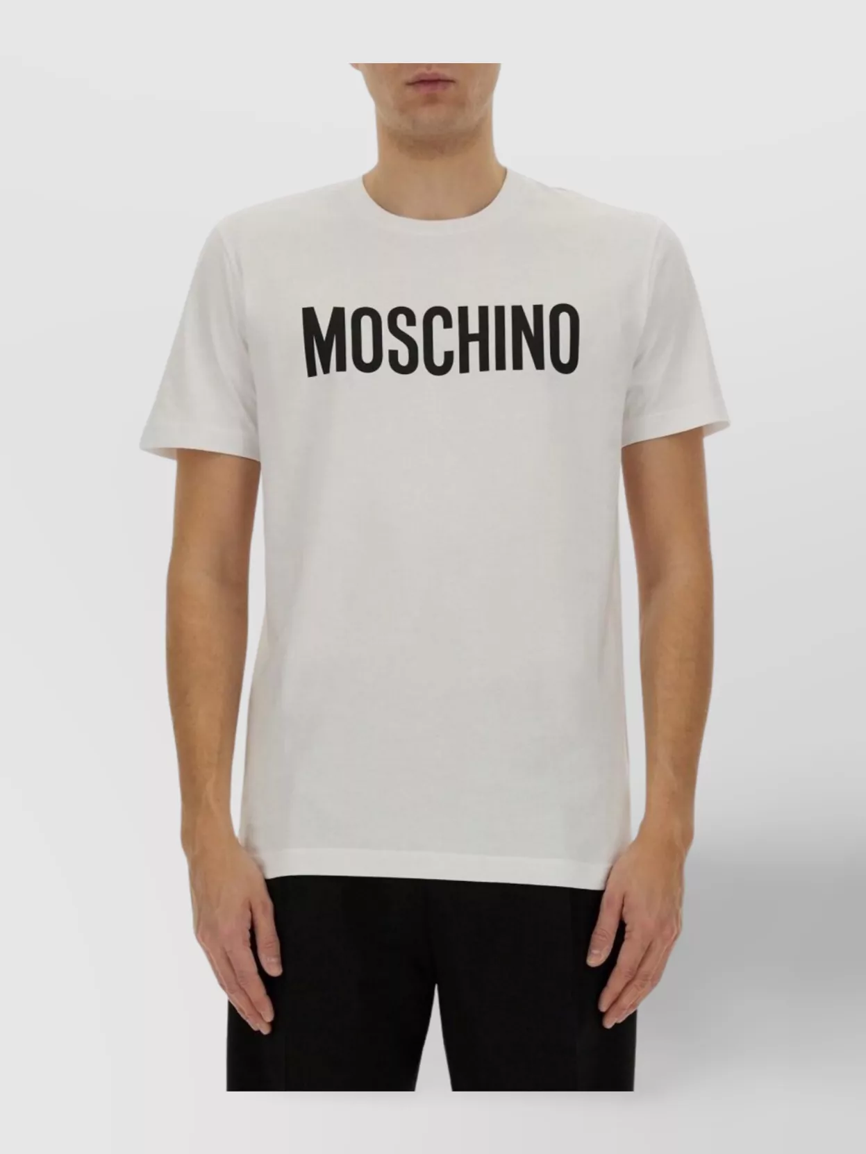 Moschino Logo Crew Neck T-Shirt