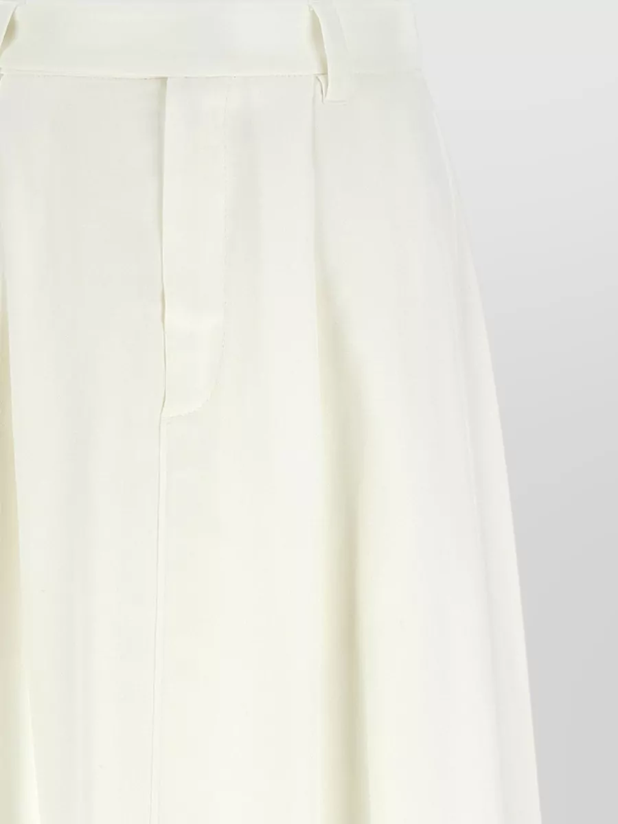 Brunello Cucinelli Tailored Skirt High Waist Midi Pleated