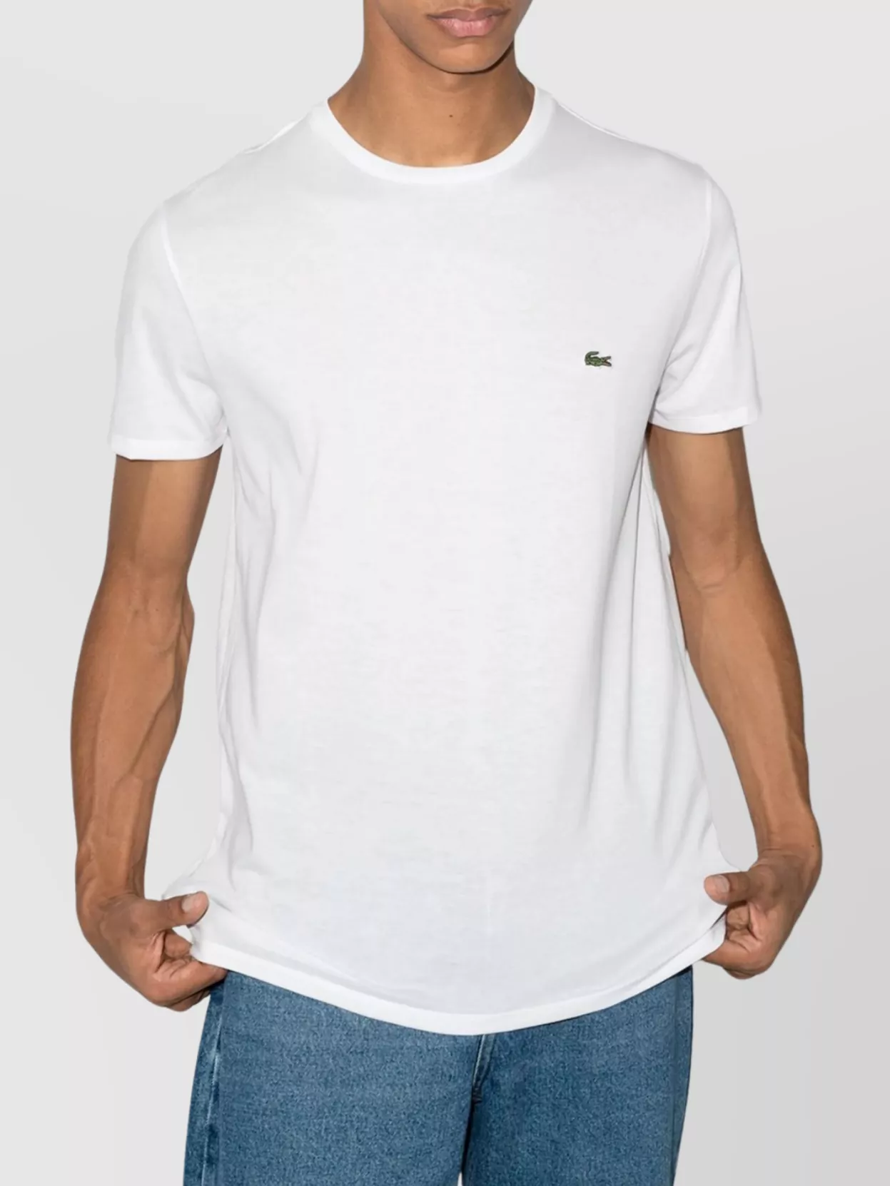 Lacoste Short Sleeve Crew Neck T-Shirt Design