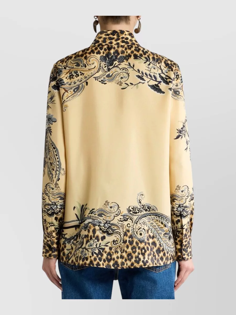 Etro Silk Printed Shirt