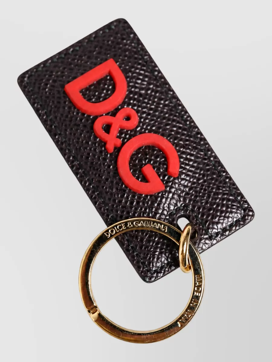 Dolce&Gabbana leather keychain