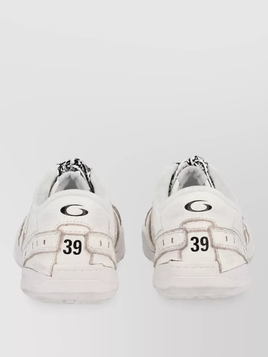 Balenciaga Leather Low-Top Sneakers