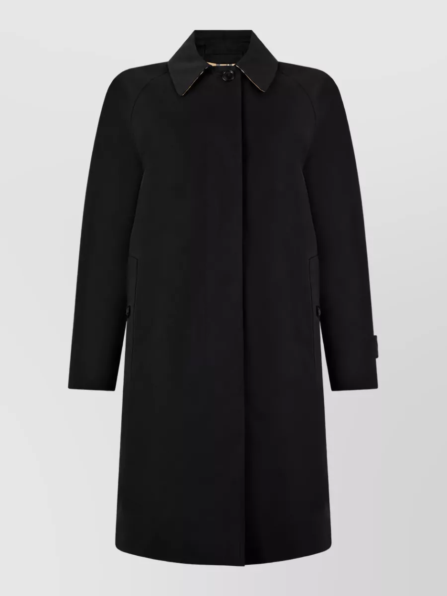 Burberry Cotton long trench coat