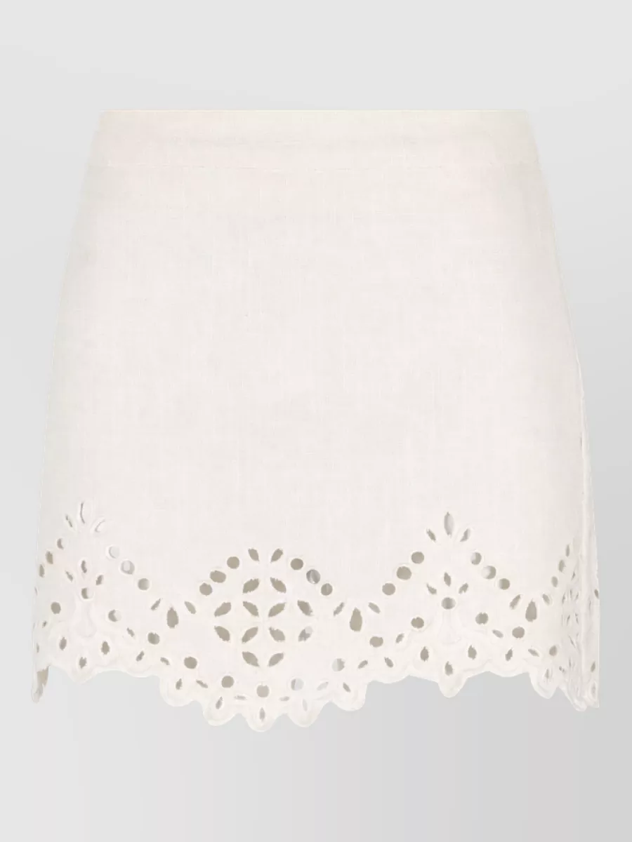 Isabel Marant Cotton high-rise midi skirt
