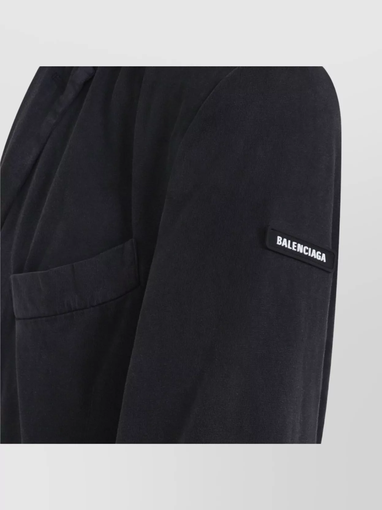 Balenciaga Cotton Jacket Notched Collar