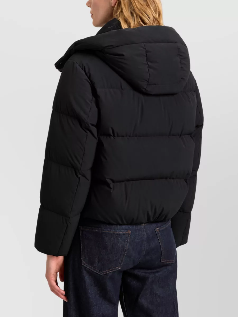 Woolrich Short quilted down puffer jacket