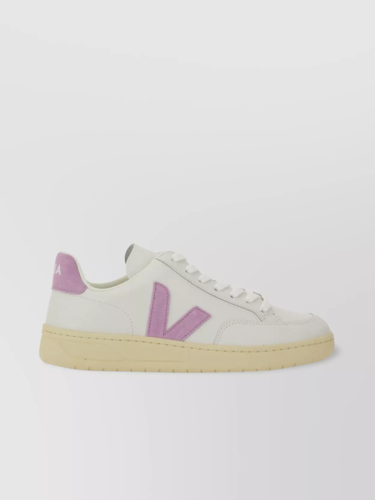 Veja "V-12" Sneakers With Contrast Heel Tab