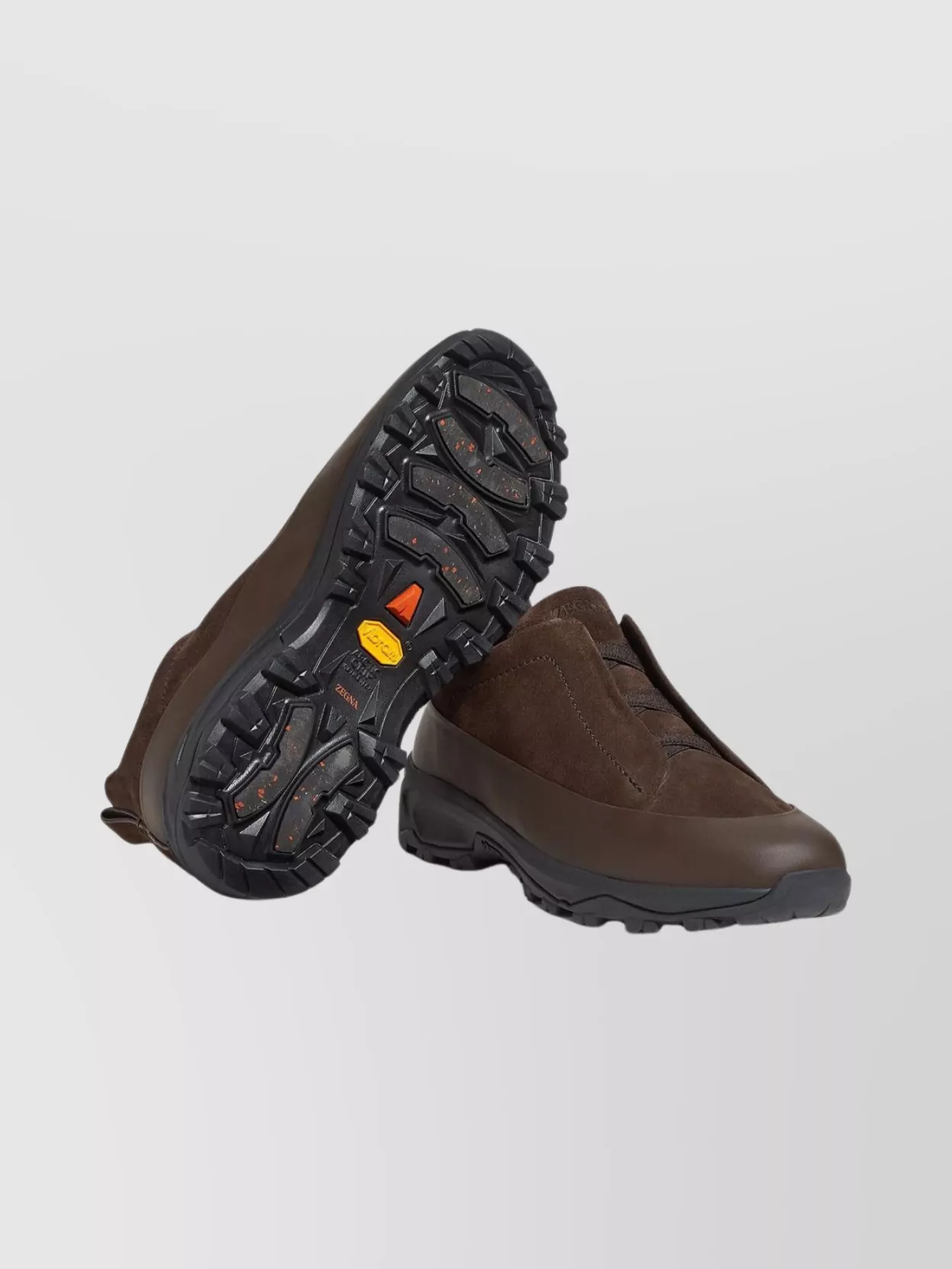 Zegna Monte Sneakers With Vibram Arctic Grip Sole