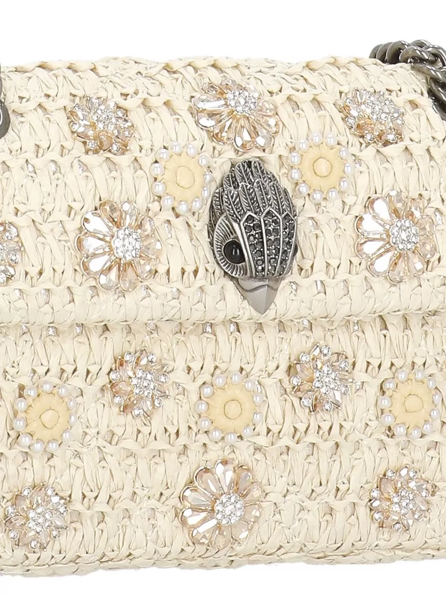 Kurt Geiger Beaded Floral Shoulder Bag