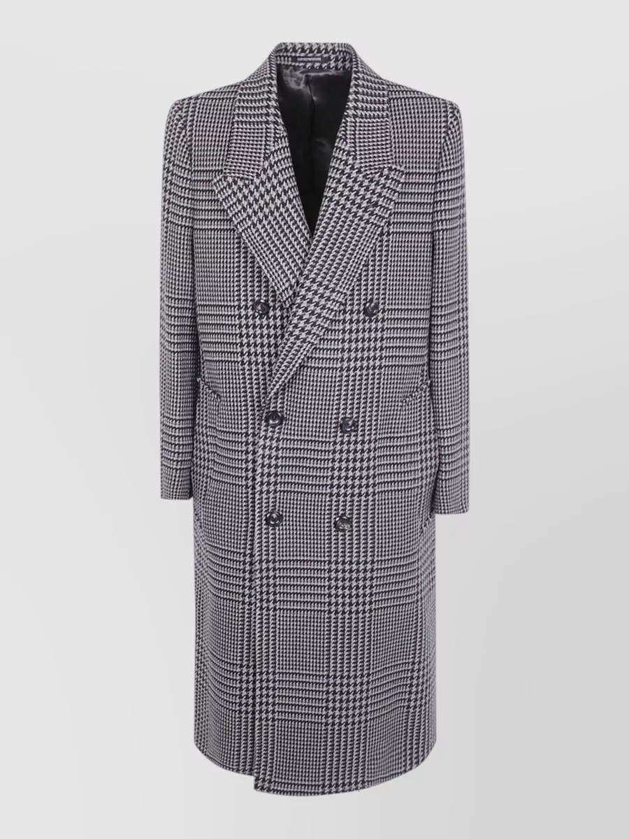 Emporio Armani double breasted long coat