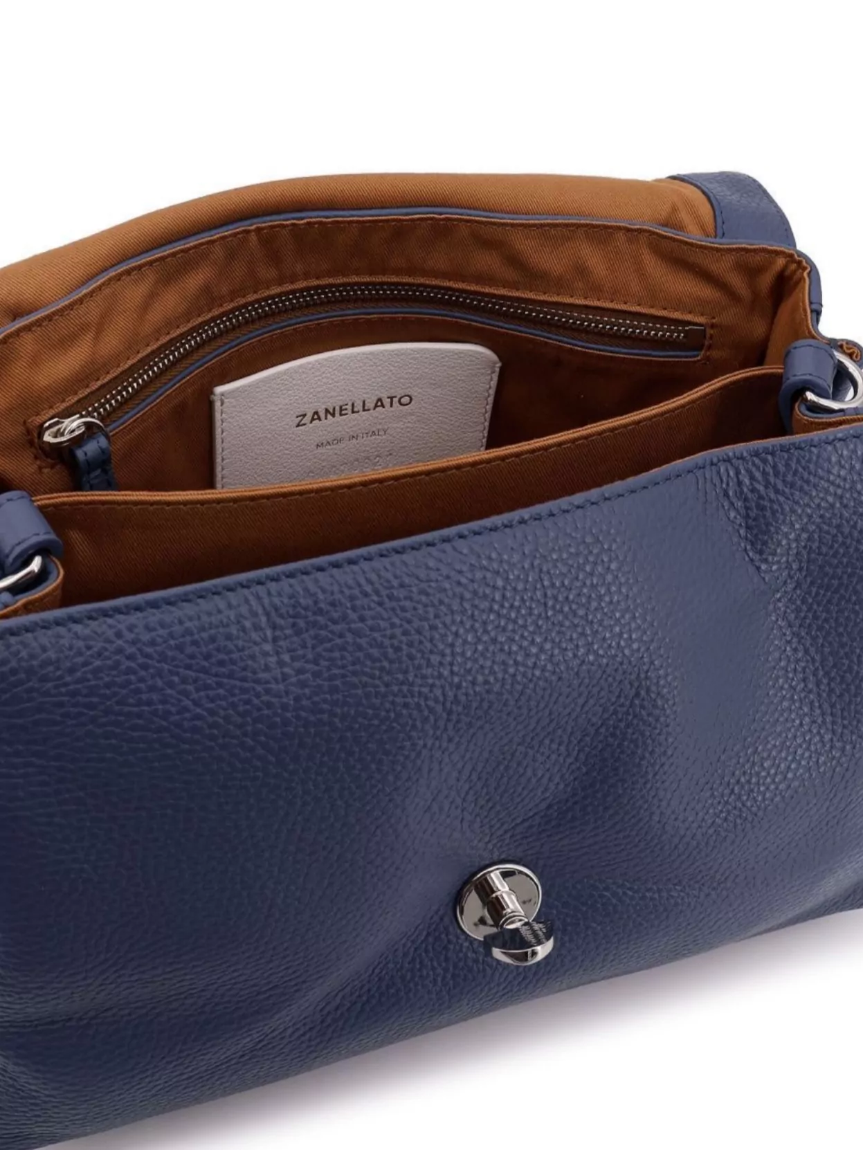 Zanellato Leather Crossbody Bag Adjustable Strap