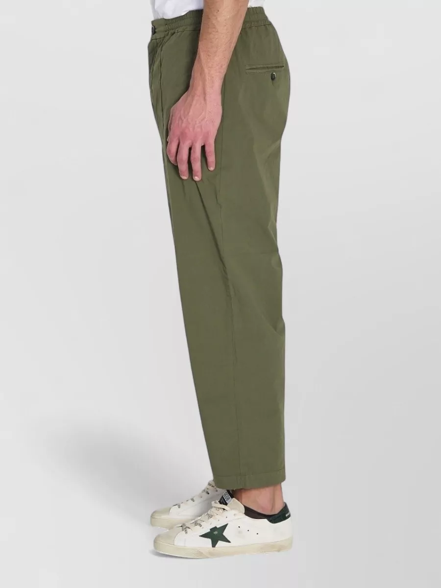 Barena Cotton Mid-Rise Wide-Leg Trousers