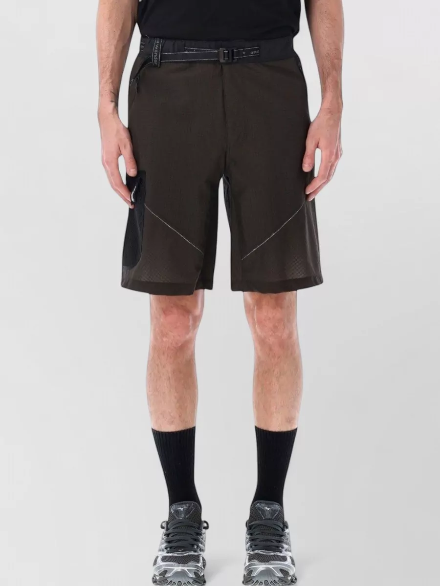 And Wander nylon cargo shorts