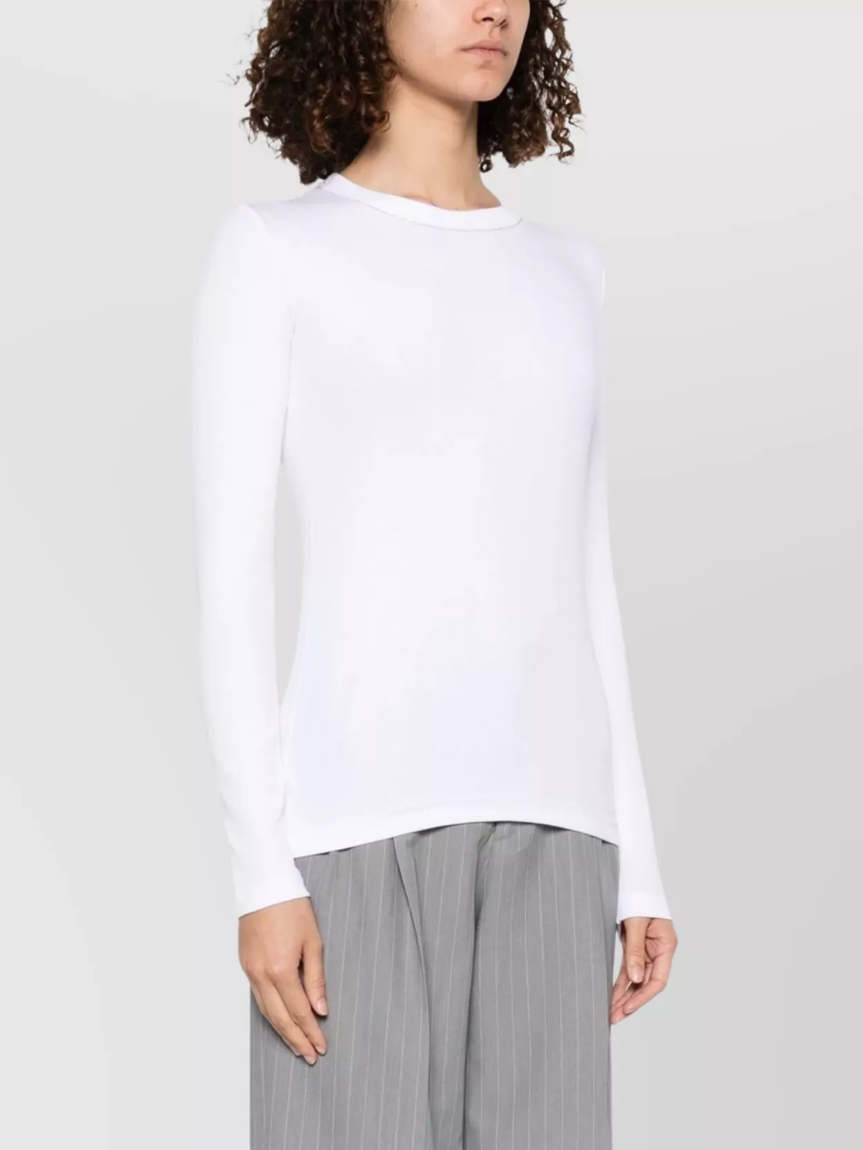 Fabiana Filippi Crewneck Cotton Knit Sweater