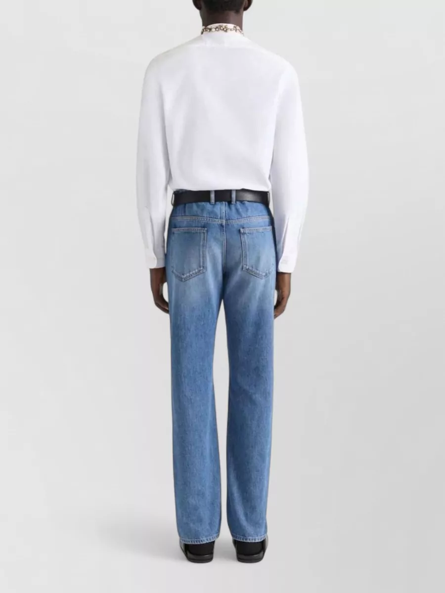 Givenchy Straight Trousers Relaxed Fit Five Pocket Design