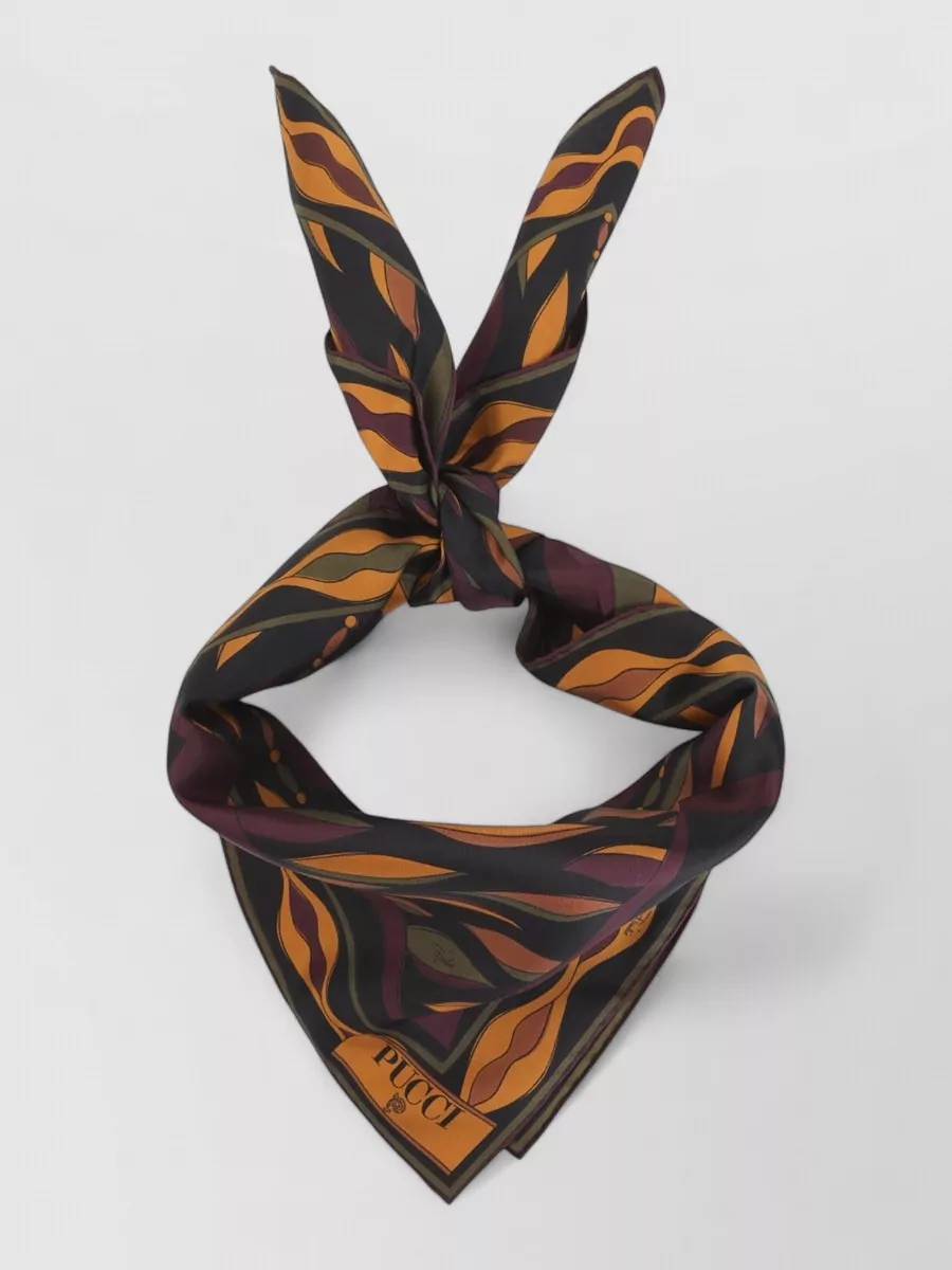 Pucci Silk Printed Square Scarf