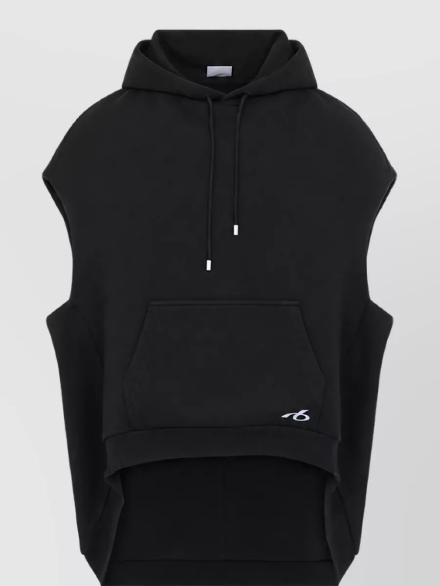 Balenciaga Cotton Sleeveless Regular-Fit Hoodie